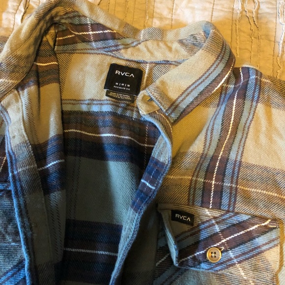 RVCA flannel M - Picture 3 of 3